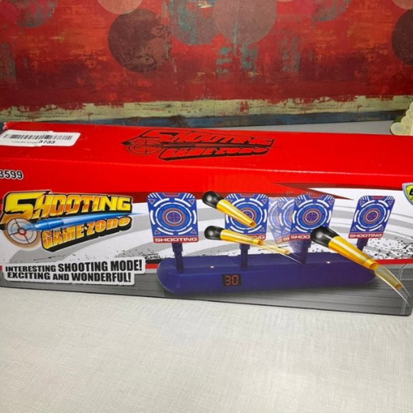 Snorain Gun Targets Electronic Scoring, Blue / Red - Picture 1 of 6